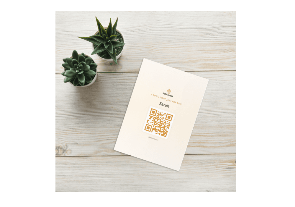 EchoWish Plus - QR Gift Card